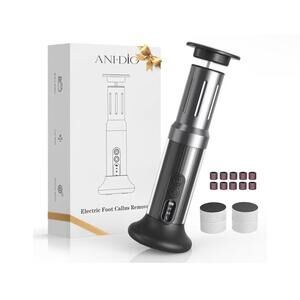 ANI-DIG Electric Foot Callus Remover with Replacement Grinding Heads